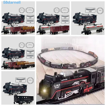 Classical Railway Train Set